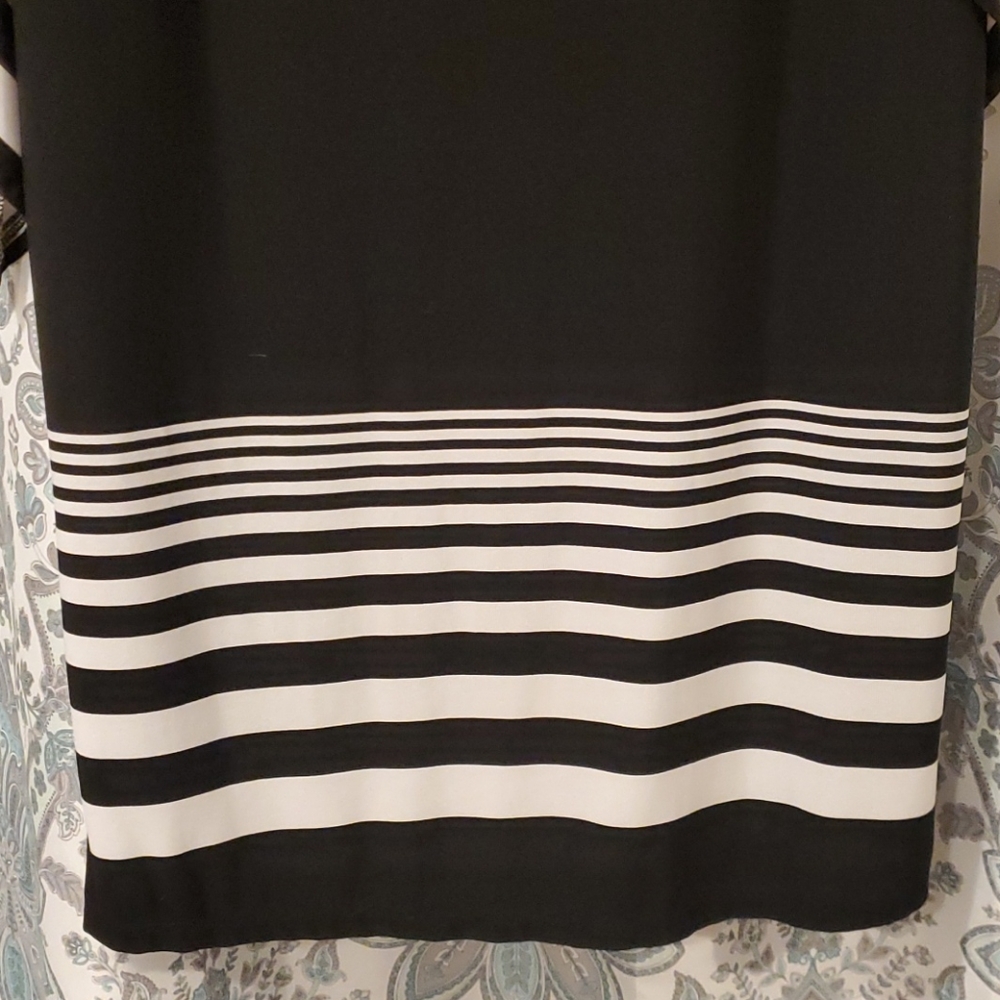 Black and White Dress